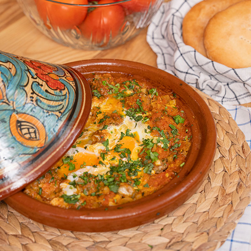 Egg And Kefta Tagine With Australian Lamb