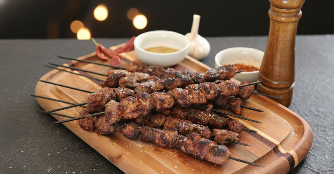 บาร์บีคิวเนื้อแกะออสซี่สไตล์ซินเจียง