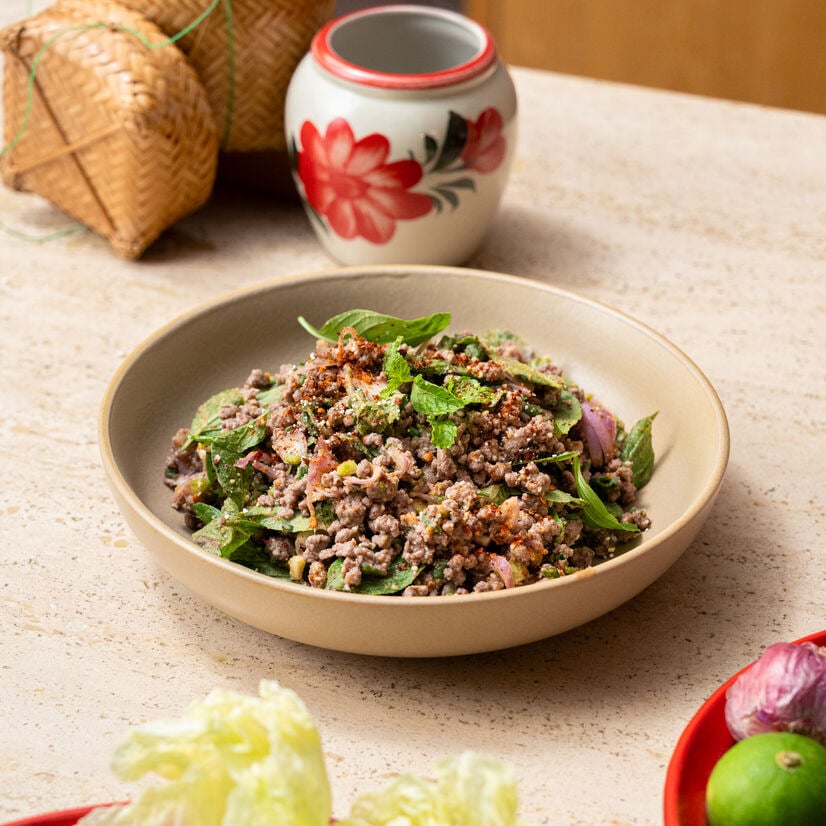 ลาบเนื้อ