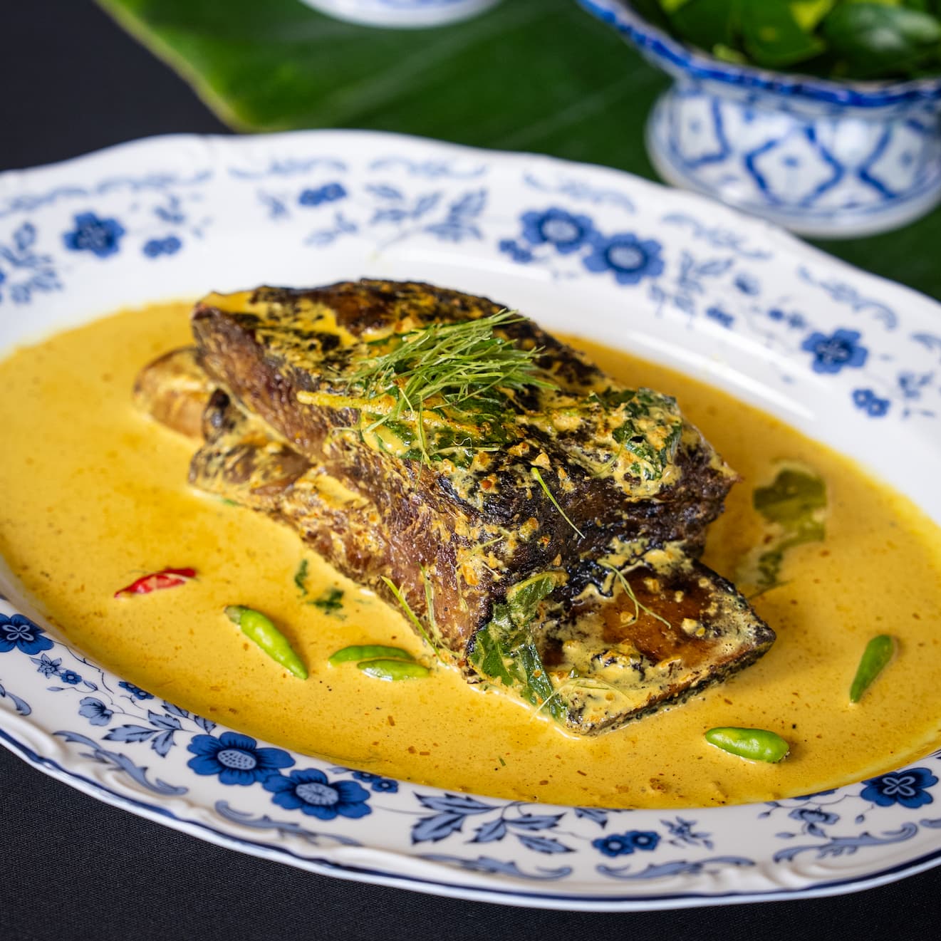 เนื้อออสซี่ซี่โครงแกงคั่วใต้