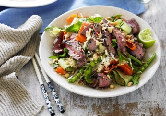 Vietnamese grilled Aussie beef salad