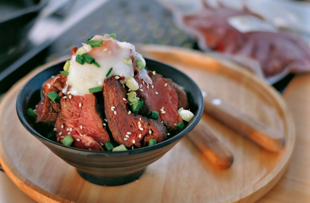 Beef Volcano Rice Bowl